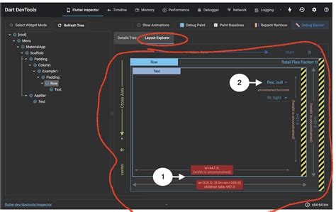 Where Can I Find Flutter Layout Inspector In Visual Code Studio