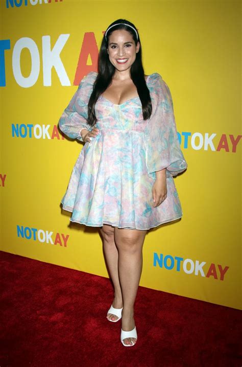 GINA NAOMI BAEZ at Not Okay Premiere at Angelika Theater in New York 07