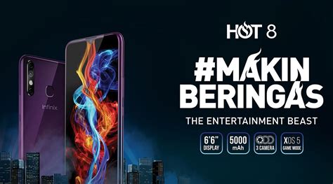 Harga Dan Spesifikasi Infinix Hot RAM GB ROM GB Baterai MAh Terbaru Di Indonesia