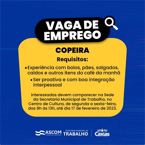 Vaga De Copeira De Segunda A Sexta