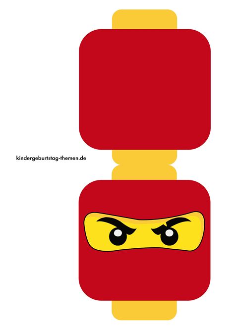 Druckvorlage Ninjago Maske Vorlage Ausdrucken Schablonen Ausdrucken