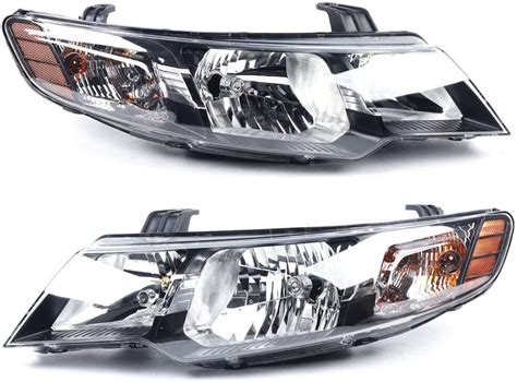 Amazon TFCFL Pair Set Halogen Headlights Driver And Passenger Side