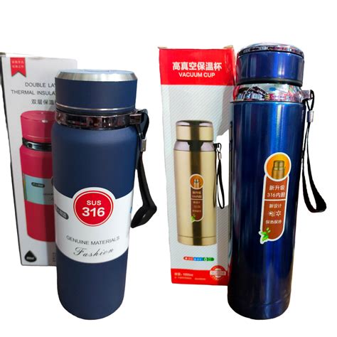 Jual Botol Minum Termos Stainless Premium Travel Hot Cold Panas Dingin Vacuum Flask Thermos