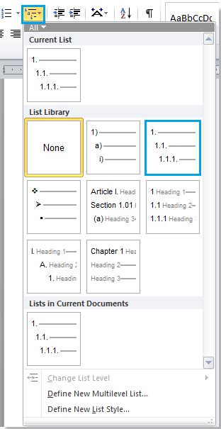 How To Automatically Number Headings In Word