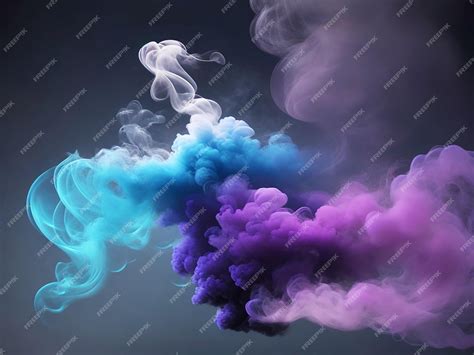 Premium AI Image | Colorful Smoke effects