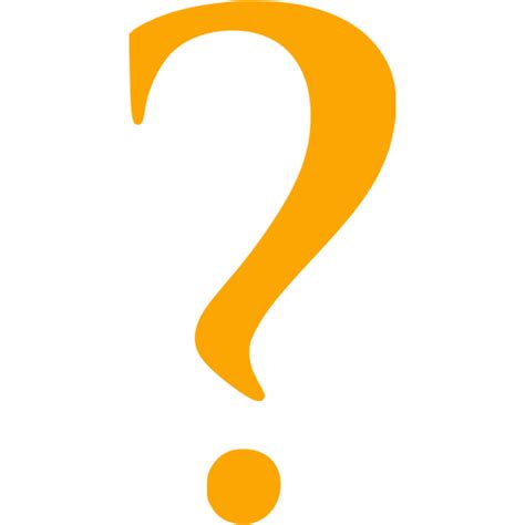 Orange Question Mark ClipArt Best