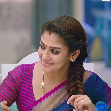 Nayanthara💙💙 Nayanthara Hairstyle Beauty Girl Most Beautiful