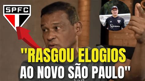 SAIU AGORA EX JOGADOR FALOU O QUE ACHA DO SPFC ÚLTIMAS NOTÍCIAS