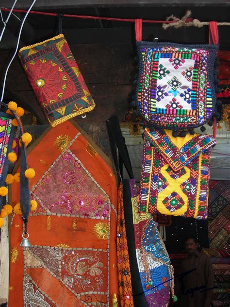 Sindhi embroidery work stall at Lok Virsa Mela, Islamabad, Pakistan ...