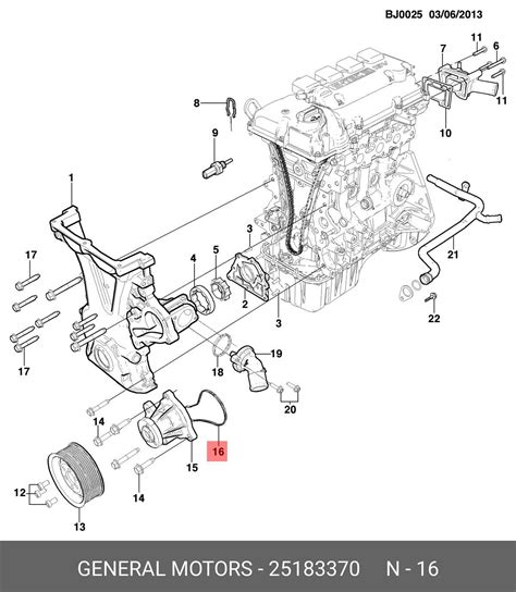 Unveiling The Detailed Motor Parts Diagram Of The 2008 Chevy Cobalt