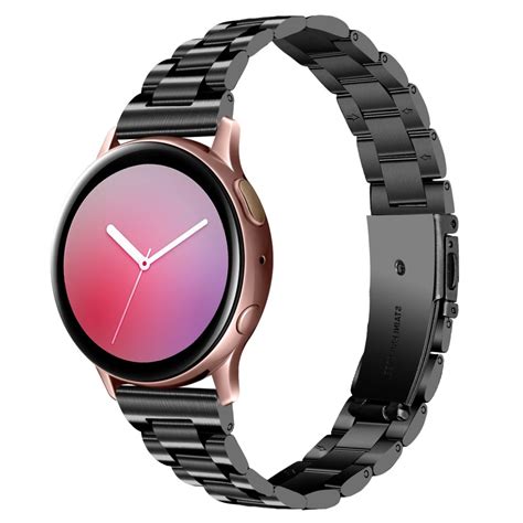 Köp Slim Metallarmband Samsung Galaxy Watch 4 Classic 46mm svart online