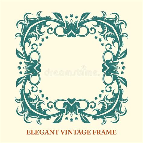 Quadro Decorativo Foliar Ornamento Entrela Ado Do Vintage Flores E