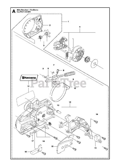 Husqvarna 450 Rancher Chainsaw Parts List