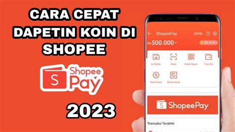 CARA CEPAT DAPETIN KOIN SHOPEE 2023 YouTube