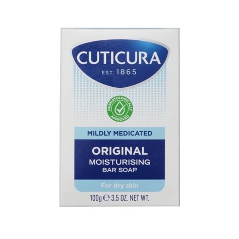 Cuticura Mildly Medicated Bar Soap 100g British Chemist