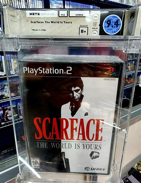 Ps Scarface The World Is Yours New Sealed Wata Graded B Movie