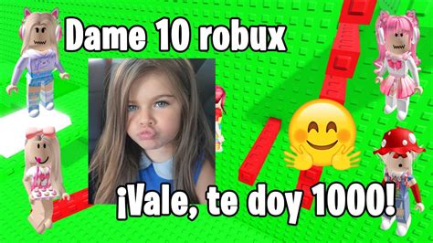 Historia De Roblox En Tiktok Mi Amiga Me Da Robux Para Hacerme Hacer