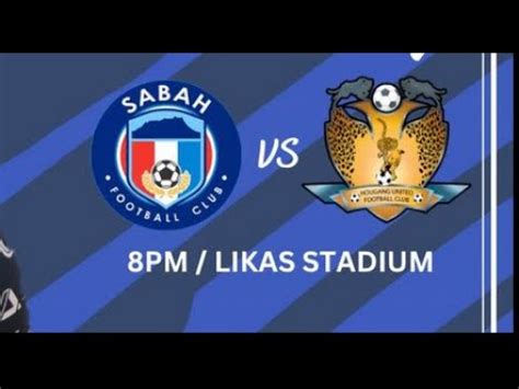 Sabah Vs Hougang United FC LIVE SCORE AO VIVO FULL MATCH AFC CUP YouTube