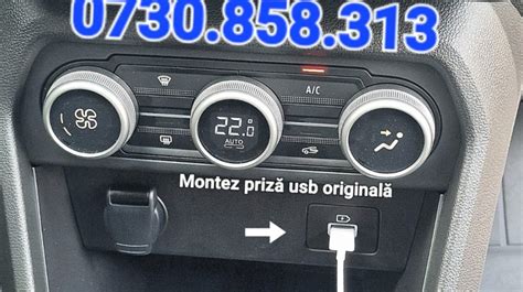 Usb Dacia OEM MODUL PRIZA USB 280239782R DACIA Logan 3 Jogger Sandero 3