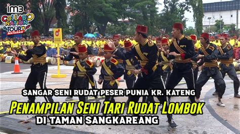 LUAR BIASA PENAMPILAN SENI TARI RUDAT LOMBOK PARADE 20 PULUH GENDANG