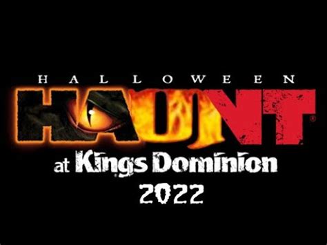 4k Hallowen Haunt Kings Dominion 60 FPS YouTube