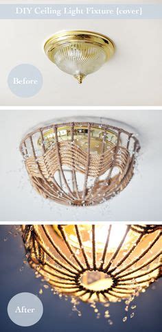 25 Best DIY light covers images | Light covers, Diy, Ceiling light covers