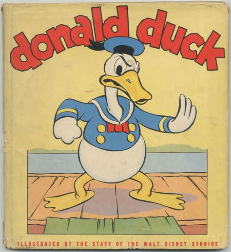 Donald Duck By Disney Walt Hardcover 1936 Grosset And Dunlap Biblio