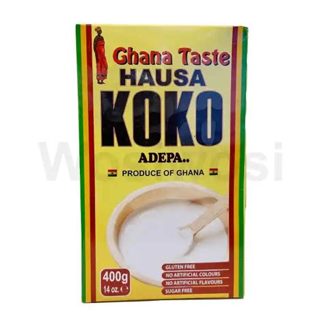 Ghana Tasty Hausa Koko 400g - Wosiwosi African Food Online Store