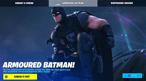 Armoured Batman Arrives To The Fortnite Island