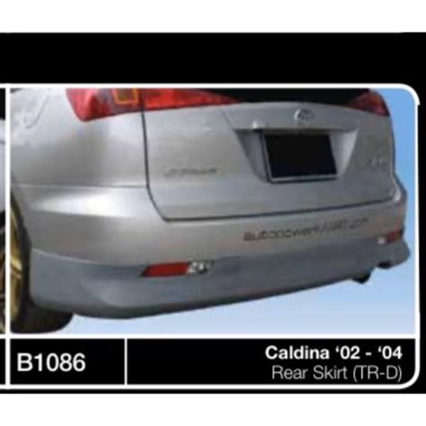 Toyota Caldina Trd Bodykit Body Kit Front Side Rear