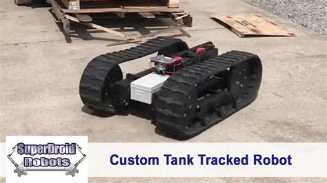 Heavy Duty Tracked Robot Platform Youtube