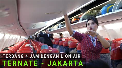 Naik Pesawat Lion Air Dari Ternate Ke Jakarta Terbang Jam Dengan