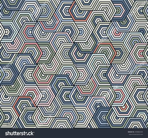 Hexagon Pattern Stock Vector Illustration 299886344 : Shutterstock