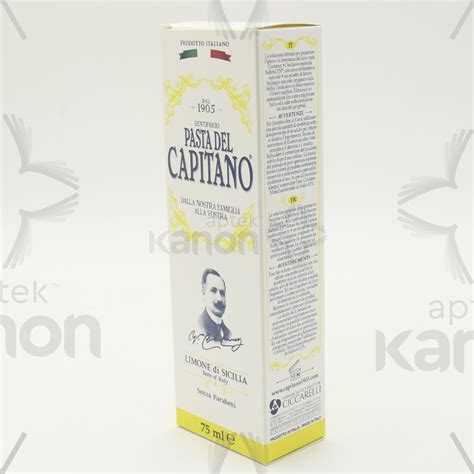 Зубная паста "Pasta Del Capitano" 1905 Сицилийский лимон 75 мл ...