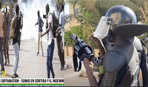 Manifestations Cit Keur Gorgui Les Journalistes Encore Pers Cut S