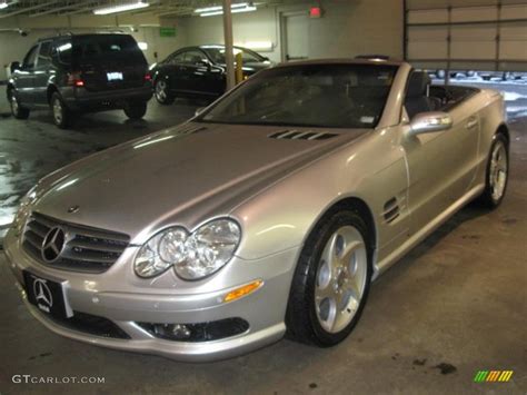 2004 Brilliant Silver Metallic Mercedes Benz SL 500 Roadster 25752307