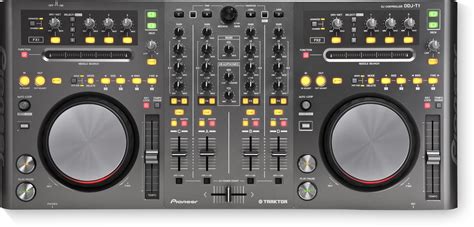 DDJ-T1 (archived) DJ controller for TRAKTOR (black) - Pioneer DJ