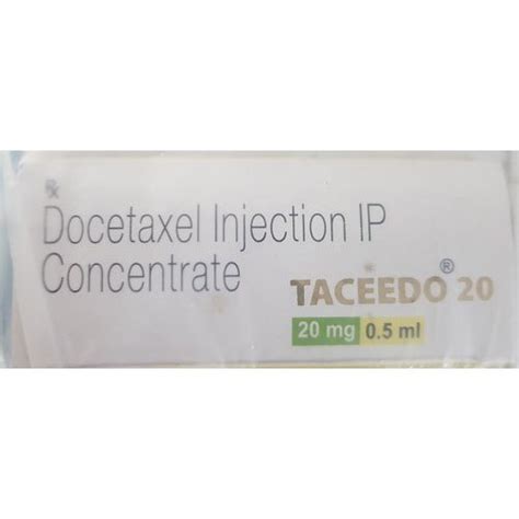 Taceedo Docetaxel Injection IP Concentrate Packaging Type Box At Rs