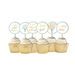 Hot Air Balloon Cupcake Toppers Baby Shower Gender Neutral