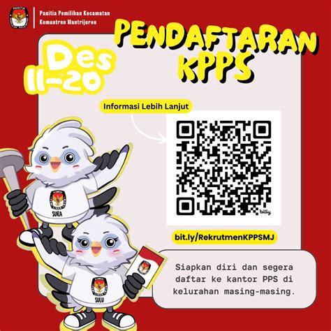 Kemantren Mantrijeron Seleksi Calon Anggota Kelompok Penyelenggara