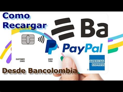 C Mo Recargar Paypal Desde Bancolombia Recarga Saldo En Colombia