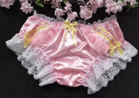Baby Pink Sassy Sissy Bikini Panties Soft Sensual Knickers Etsy Uk