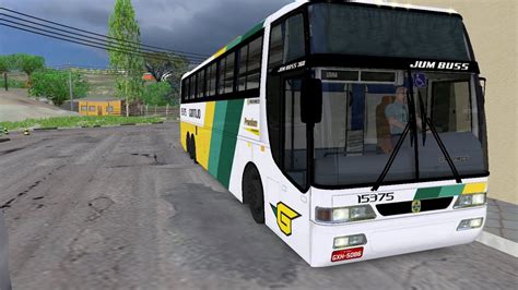 OMSI 2 Busscar Jum Buss 360 Scania Mapa SP Brasil Cockpit Águia