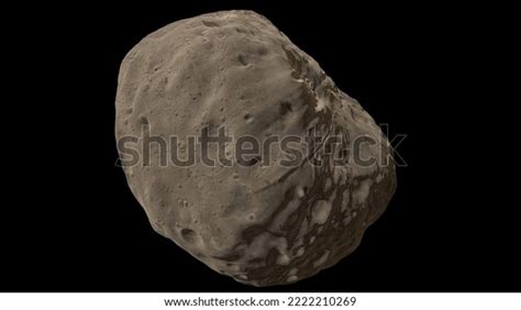 Phobos Planet View Space Phobos Moon Stock Illustration 2222210269 ...