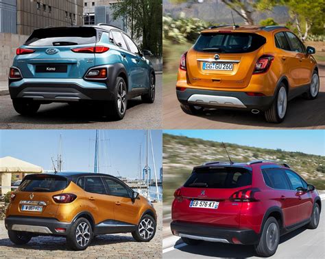 Hyundai Kona Vs Renault Captur Vs Peugeot 3008 Vs Vauxhall Mokka X