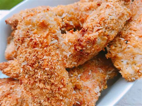 Air Fryer Cornflake Crusted Chicken Tenders Recipe