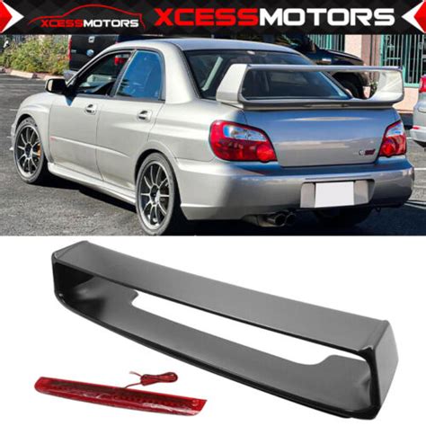 Fits Subaru Impreza Wrx Sti Oe Factory Style Trunk Spoiler