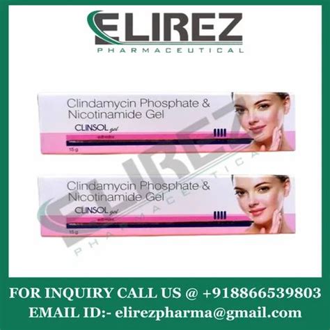 Clindamycin 1 W W Nicotinamide 4 W W Gel For Personal At Rs 100