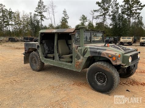 Surplus Am General M1165a1 Hmmwv 4 Door Hard Top W Truck Body In Albany Georgia United States