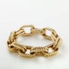 18kt Gold Rope Link Bracelet Elizabeth Bruns Inc